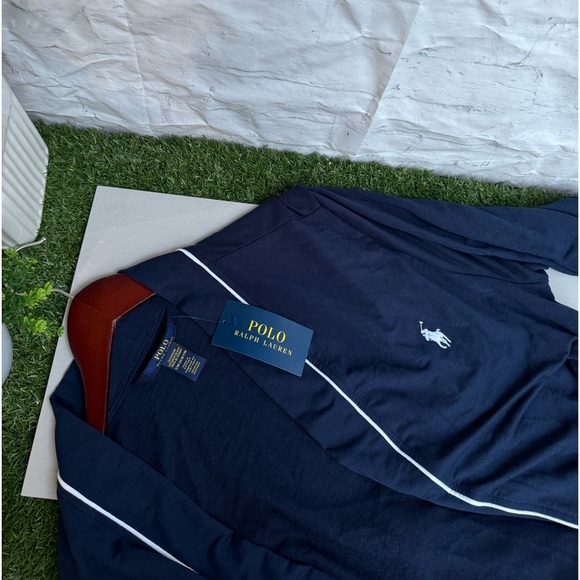 POLO RALPH LAUREN
Mini Terry Kimono Robe navy blue new with tags $85 New with tg - Picture 8 of 15